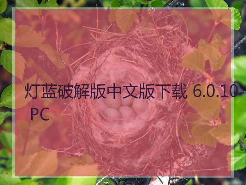 灯蓝破解版中文版下载 6.0.10 PC