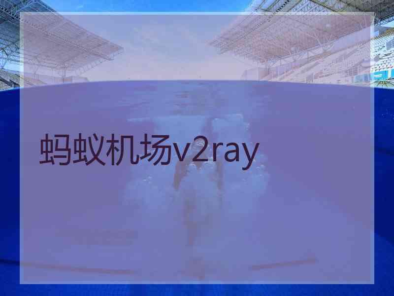 蚂蚁机场v2ray