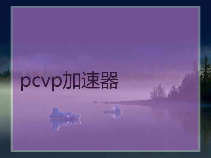 pcvp加速器