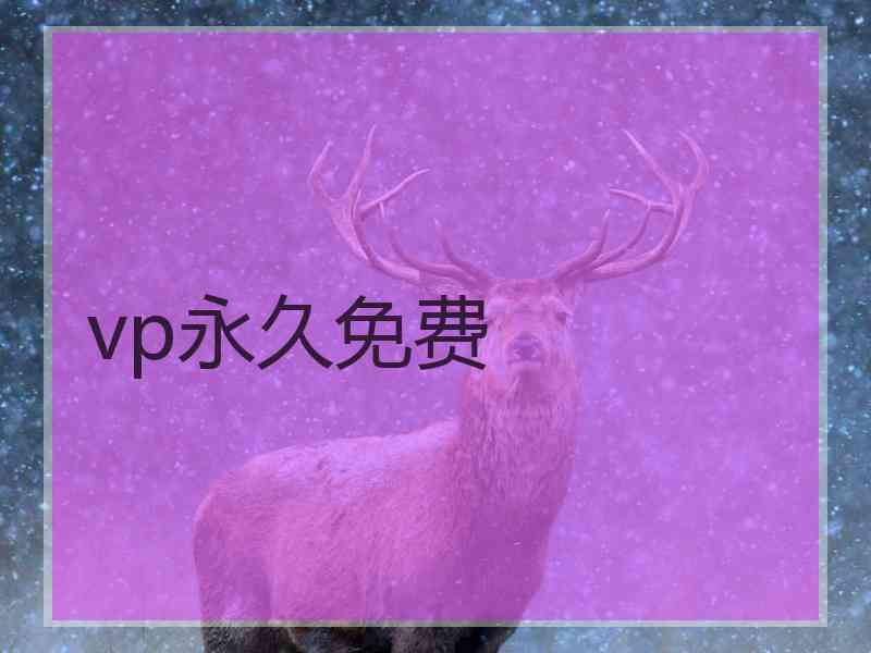 vp永久免费