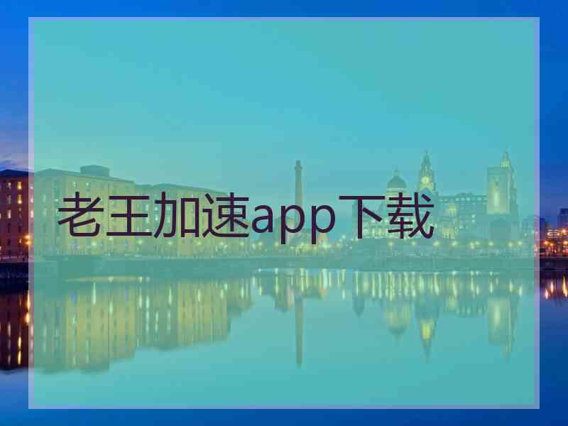 老王加速app下载