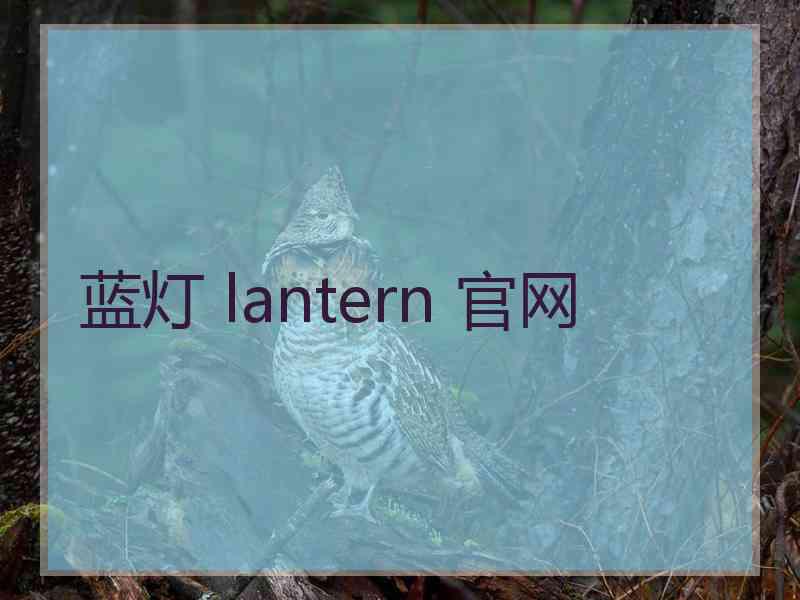 蓝灯 lantern 官网