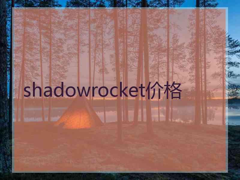 shadowrocket价格