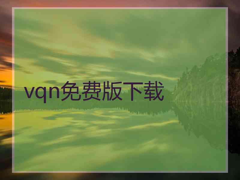 vqn免费版下载