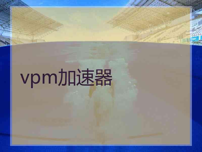 vpm加速器