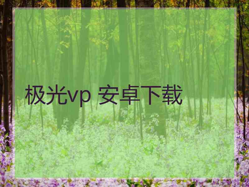 极光vp 安卓下载