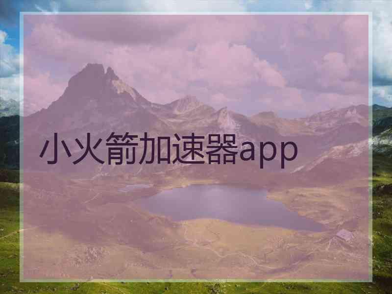 小火箭加速器app