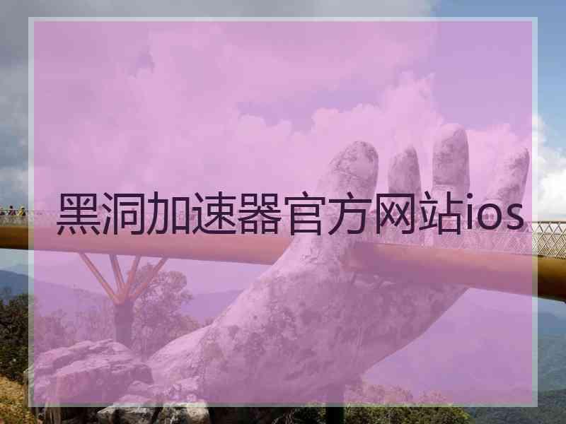 黑洞加速器官方网站ios