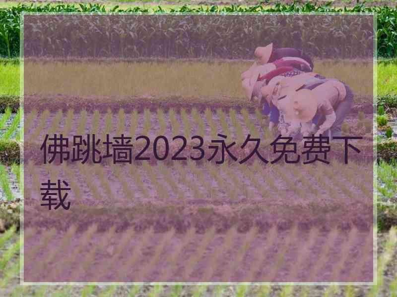 佛跳墙2023永久免费下载