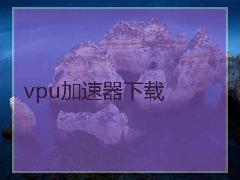 vpu加速器下载