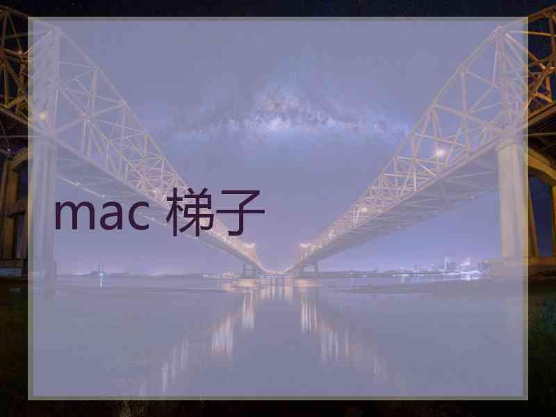 mac 梯子