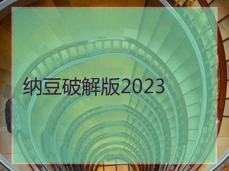 纳豆破解版2023