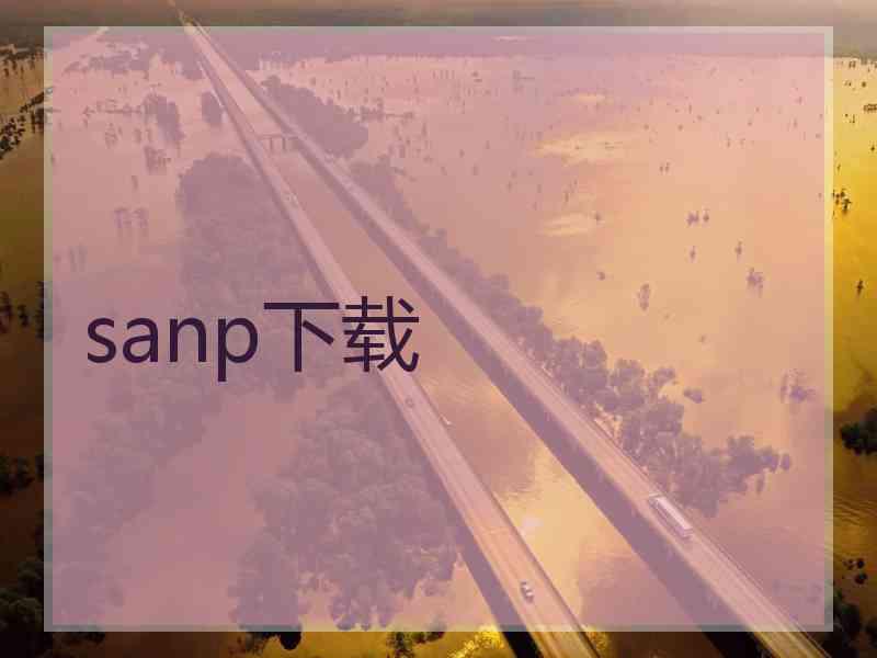 sanp下载