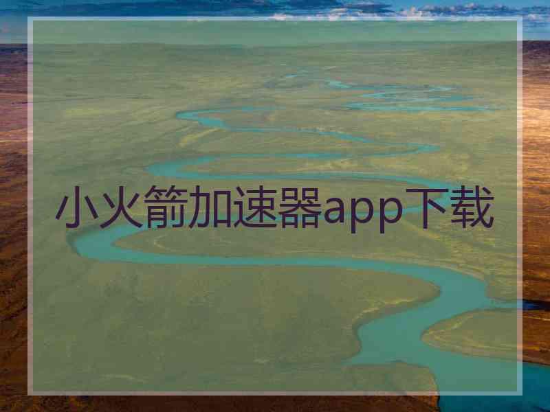 小火箭加速器app下载