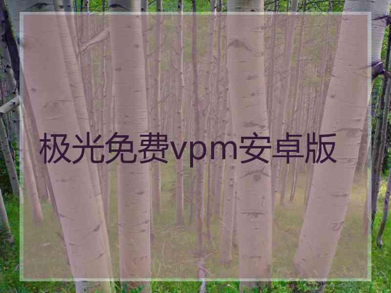 极光免费vpm安卓版