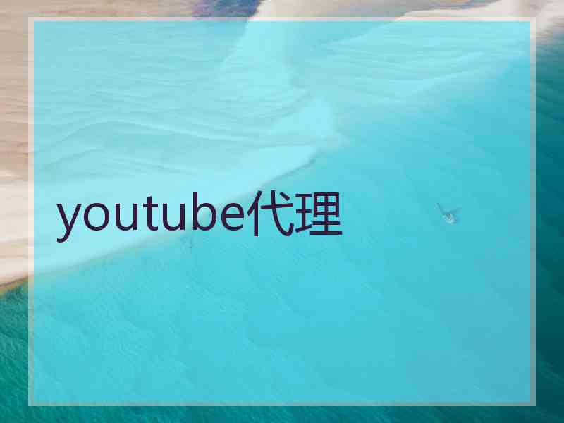 youtube代理